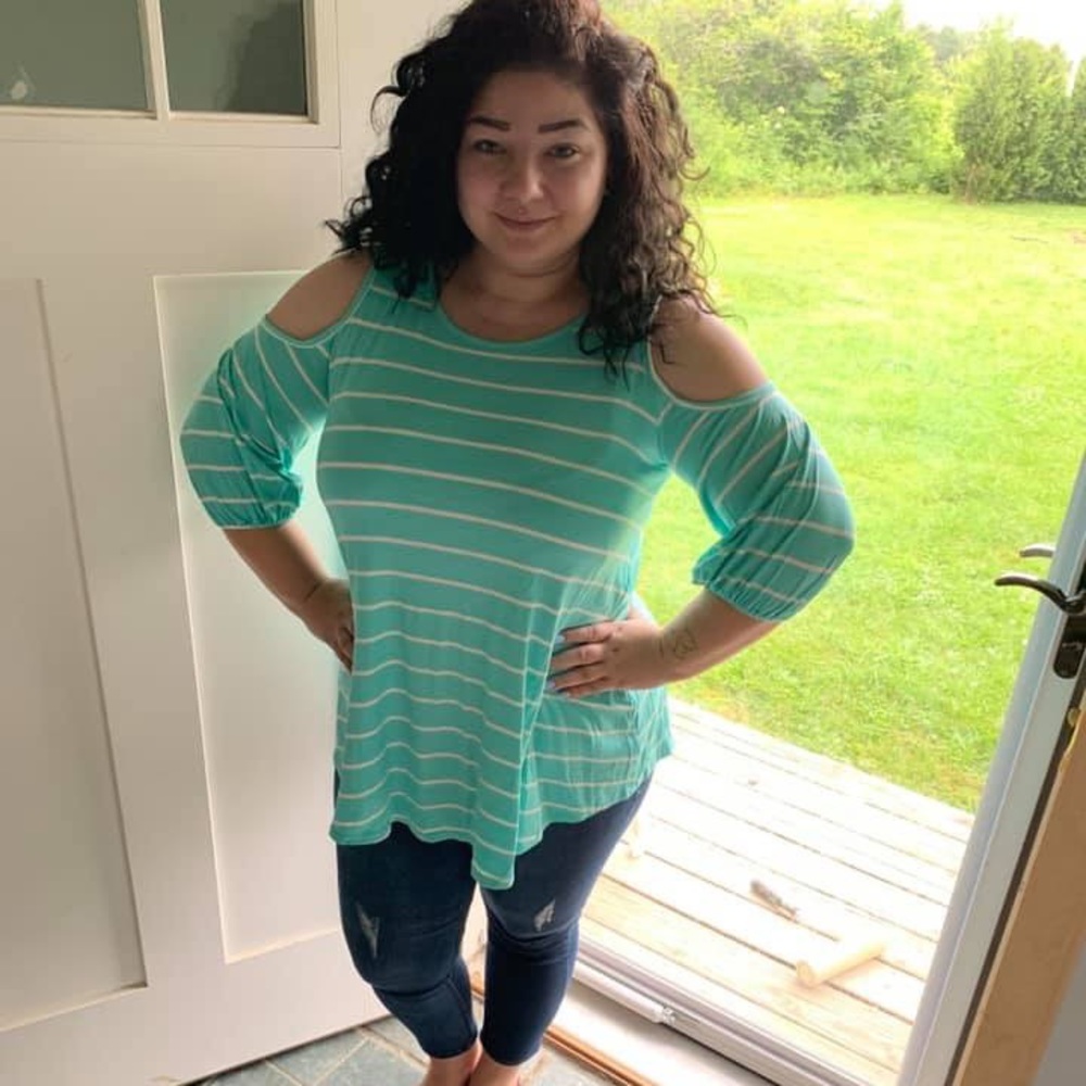 Cold Shoulder Tee